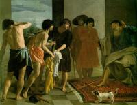 Velazquez, Diego Rodriguez de Silva - Joseph's Bloody Coat Brought to Jacob